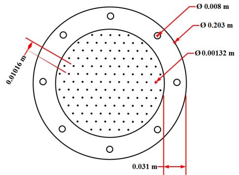 air in Drain Schematic diagram of 6-inch bubble
