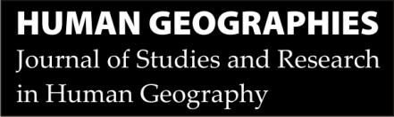 thuman GEOGRAPHIES Journal of Studies and Research in Human Geography 6.1 (2012) 73-77. ISSN-print: 1843-6587/$-see back cover; ISSN-online: 2067-2284-open access www.humangeographies.org.