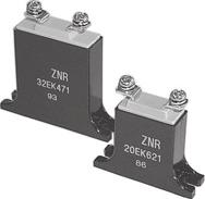 ZNR Transient/Surge Absorbers Type : E The ZNR Type E is capable of handling larger surge energy than Type D in applications to protect electronic equipment or semiconductor devices from switching