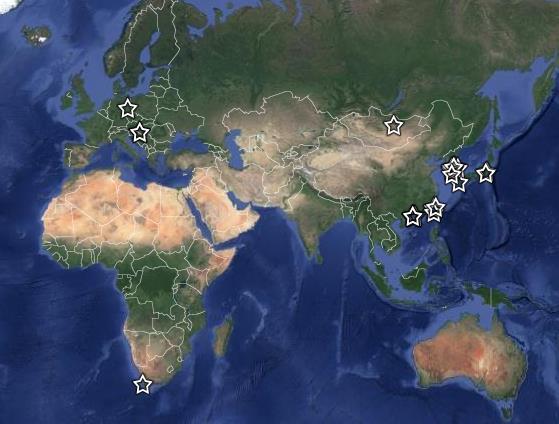 The Globe at Night - Sky Brightness Monitoring Network (GaN-MN) Current