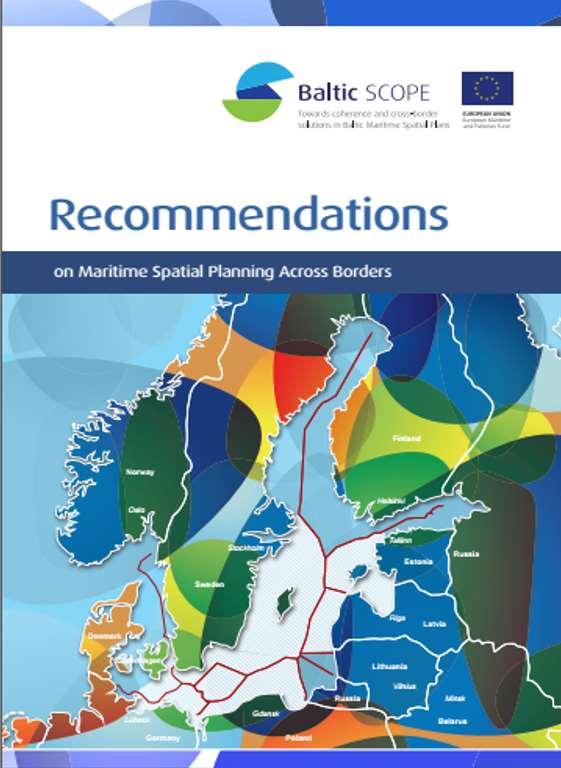 Recommendations on Maritime Spatial Planning across borders Aspects Transboundary cooperation Process