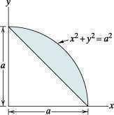 Present your answer in terms of a scale drawing of the shaded region. E8.1.42 8.1.43.