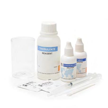 HI3831T Total Chlorine Test Kit with Color Cube The HI3831T is a colorimetric chemical test kit that determines the total chlorine concentration within a 0.0 to 2.5 mg/l (ppm) range.