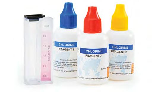 HI38023 Total Chlorine Test Kit Extended The HI38023 is a -based chemical test kit that determines the total chlorine concentration within a 10 to 200 mg/l (ppm) range.