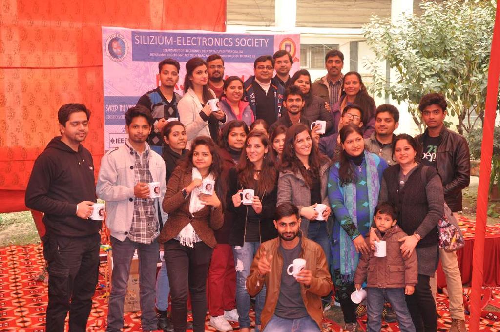 During January 22 23, 2016, the department organized its annual Techfest 'URJASVA'16' in which over 200 students participated from different colleges of University of
