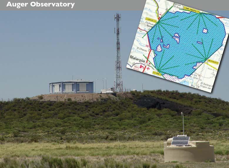 Fluorescense telescope sensitive detector area: