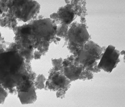 3 TEM images of Fe 3 O 4 nanoparticles after milling for various time with R ¼ 1. phases.