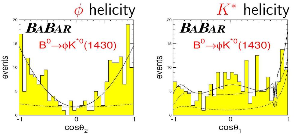 Polarization in charmless B VV decays(3) B+ ω ρ+ B0 φ K*0(1430) T