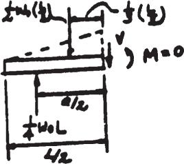 7 36. Determine the distance a between the supports in terms of the shaft s length L so that the bending moment in the symmetric shaft is zero at the shaft s center.