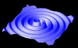 Gravita'onal Waves When the curvature varies rapidly due to motion of the object(s), curvature ripples are