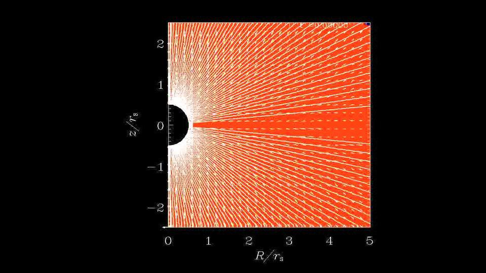 Magnetic reconnection in split-monopole magnetic field around black holes! = 0.