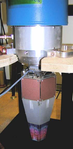 Experimental setup : AGATA capsule, core preamplifier + built-in pulser