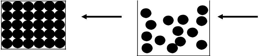 A4 The three states of matter are solid, liquid and gas. The diagram below shows how the particles are arranged in these three states 5 Freezing B A C (a) State the name given to the changes: (i) A.