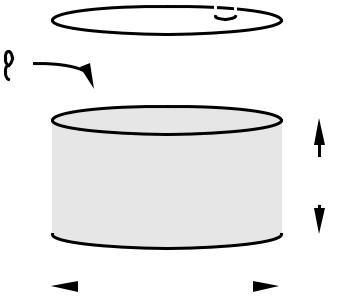 Continuity Equation 8. Figure P.8 shows a reducing bushing. A liquid leaves the bushing at a velocity of 4 m/s. Calculate the inlet velocity. What effect does the fluid density have? D 1 = 100 mm = 0.