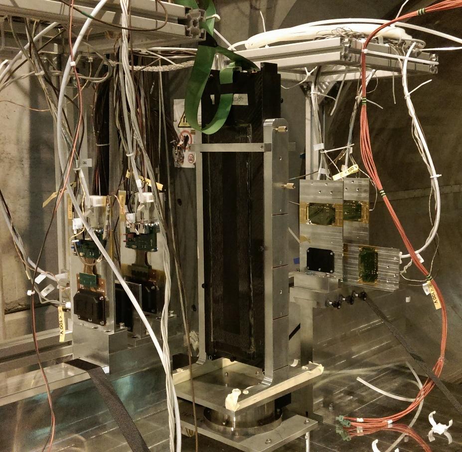 Ladder test beam Two STK ladders have been tested using 400 GeV proton beam at CERN Study the spatial resolution dependence with