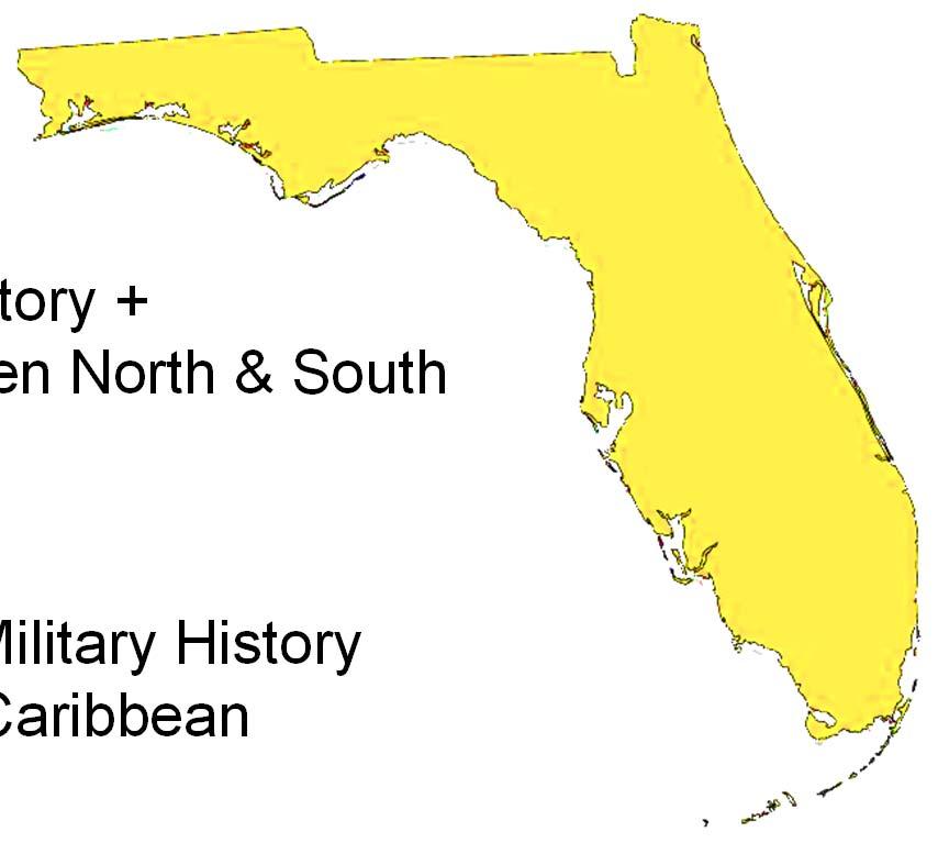 Florida Cities Gainesville Education + Railroad History + Historic Boundary between North & South Key West Seafaring
