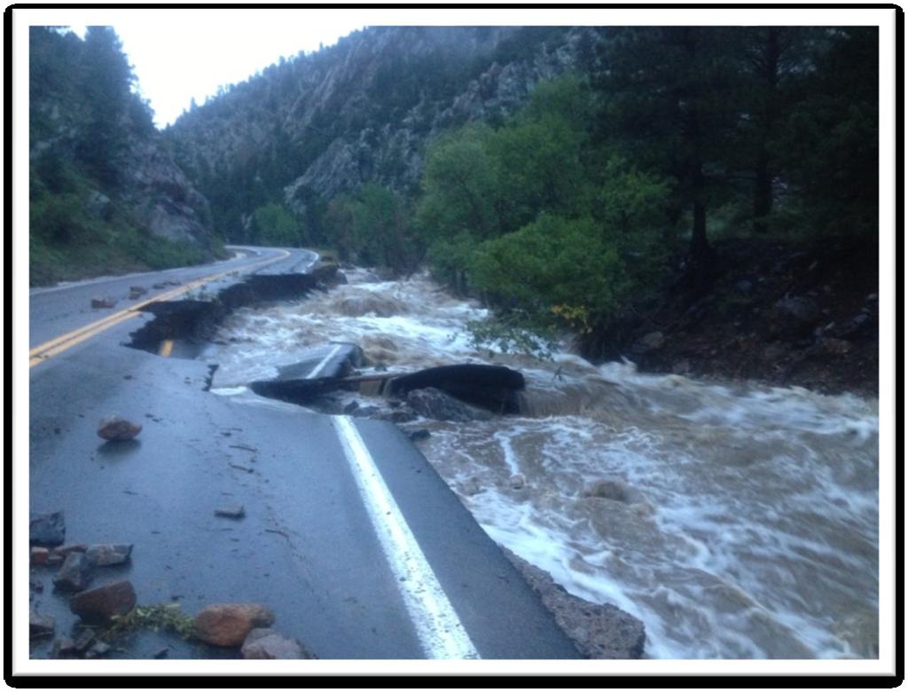 Flood Damage Coal Creek Canyon and