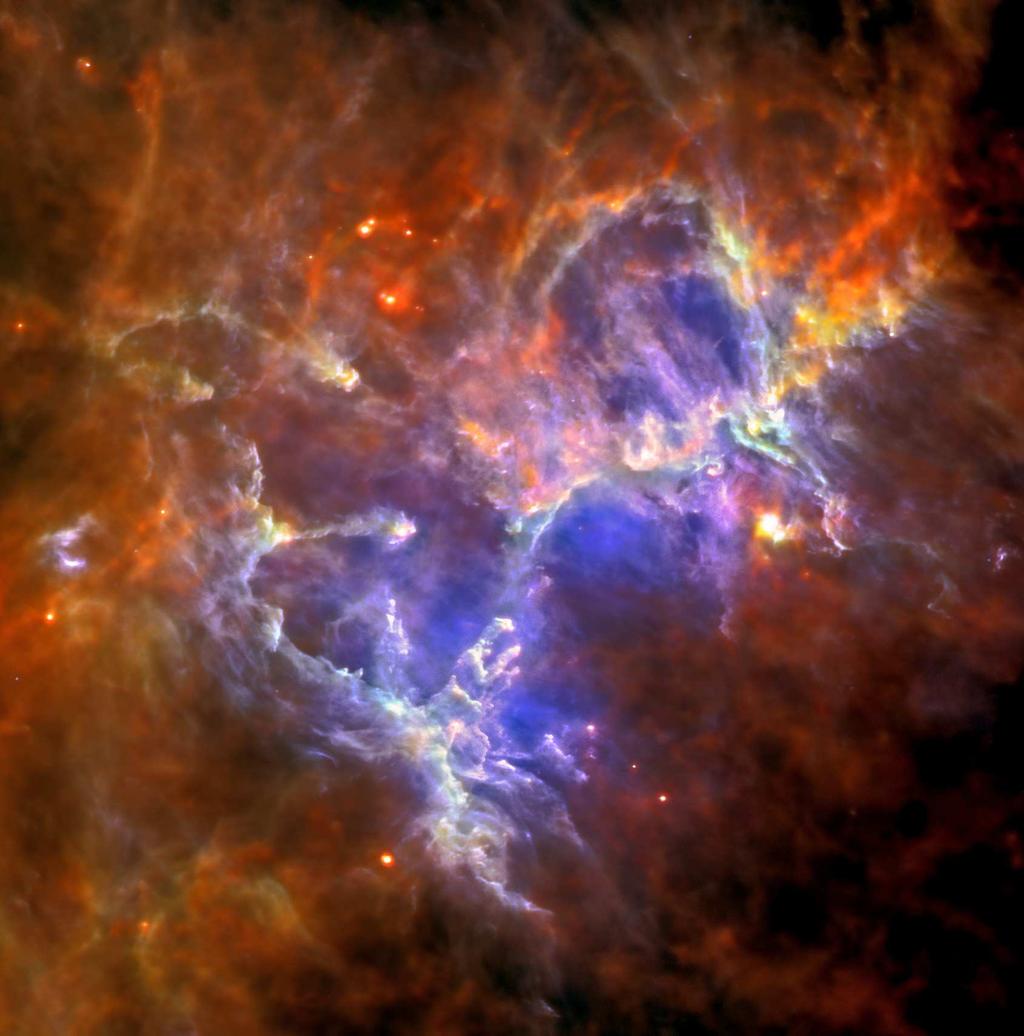 ridges), and triggered star formation NGC 2244 7 O stars Hill et al. 2012 RCW120 Zavagno et al.