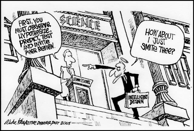 There have been efforts by creationists to give equal treatment to creationism in science