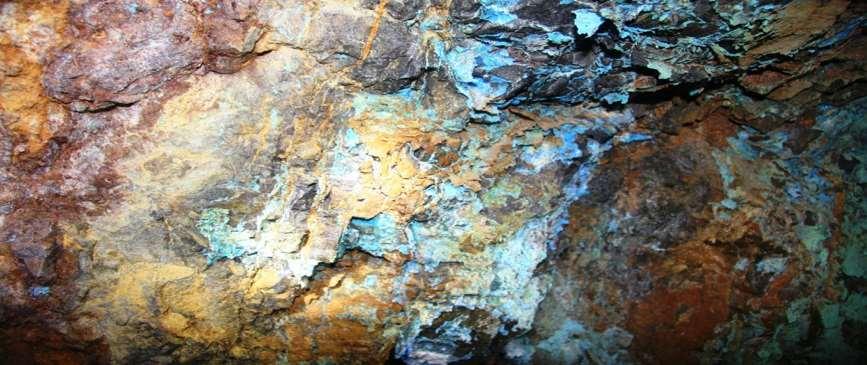 2.6 Shaft Channel Sampling Program: Strong Gold-copper Mineralization in the Shafts Goldcopper Mineralizat ion at 50m depth in the old Sunset Shaft (1920s) Adit Name Sample ID Interval Au (g/t) Ag