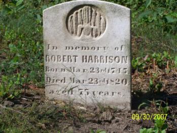 of the Harrison Cemetery located at 340 Cox Road,