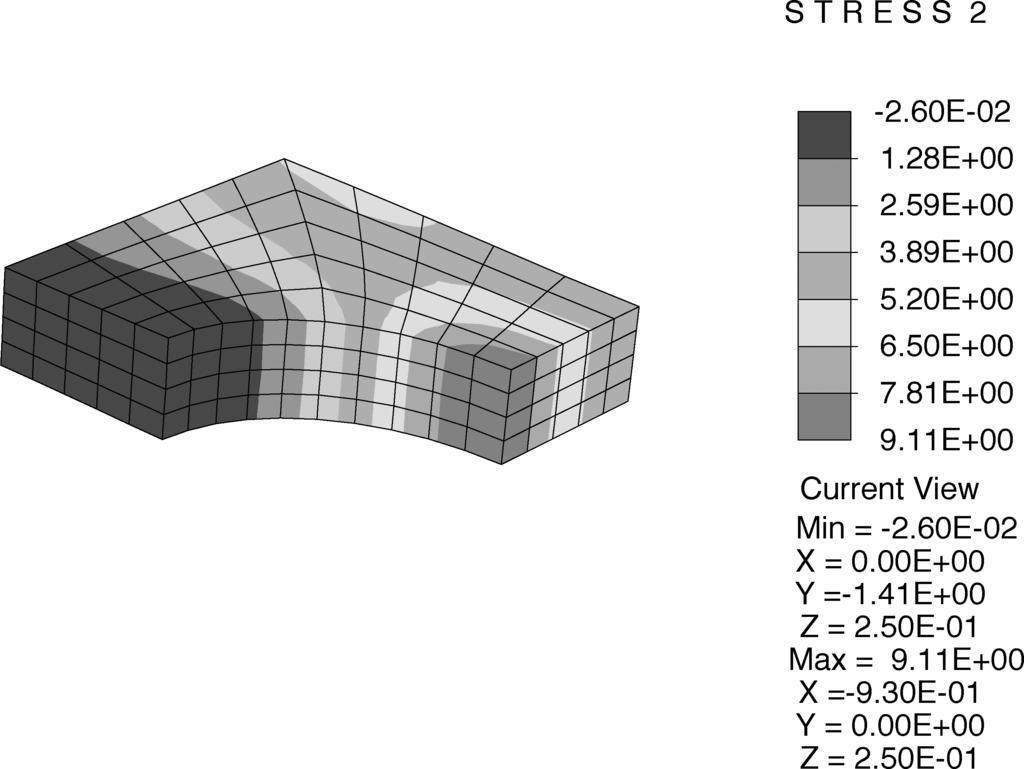 3-D MODEL OF COLD DRAWING IN ENGINEERING THERMOPLASTICS 467 FIG. 13A.