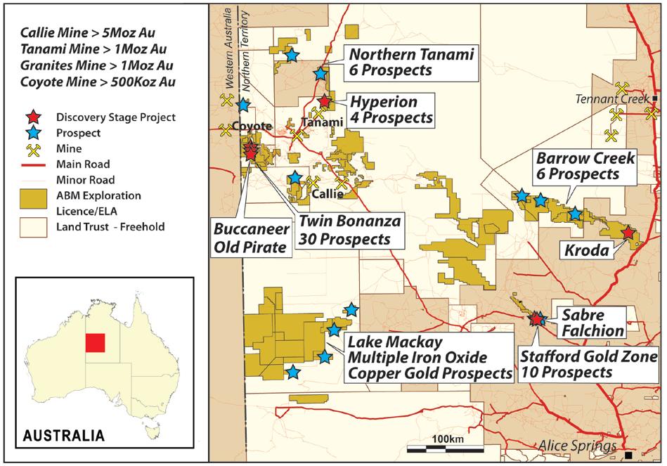 ABM Resources is well capitalised to achieve its milestones in 2012 and into 2013 with over $26M in cash (as of quarterly report dated 31 st March 2012). Figure 5.