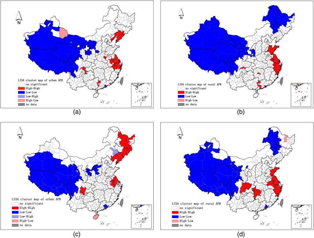 80 CHENG ET AL. Jiangsu in central China). In the rural areas, the ratios were over 10% in 142 prefectures and over 7% in 285 prefectures (84.