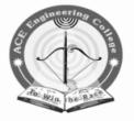 ACE Engineering College Ankushapur (V), Ghatkesar (M), R.R.Dist 501 301.