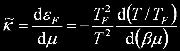 Compressibility Equation of State