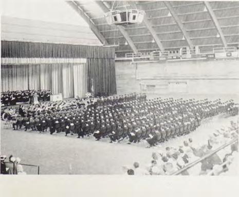 pep rallies and song jests held during the year.
