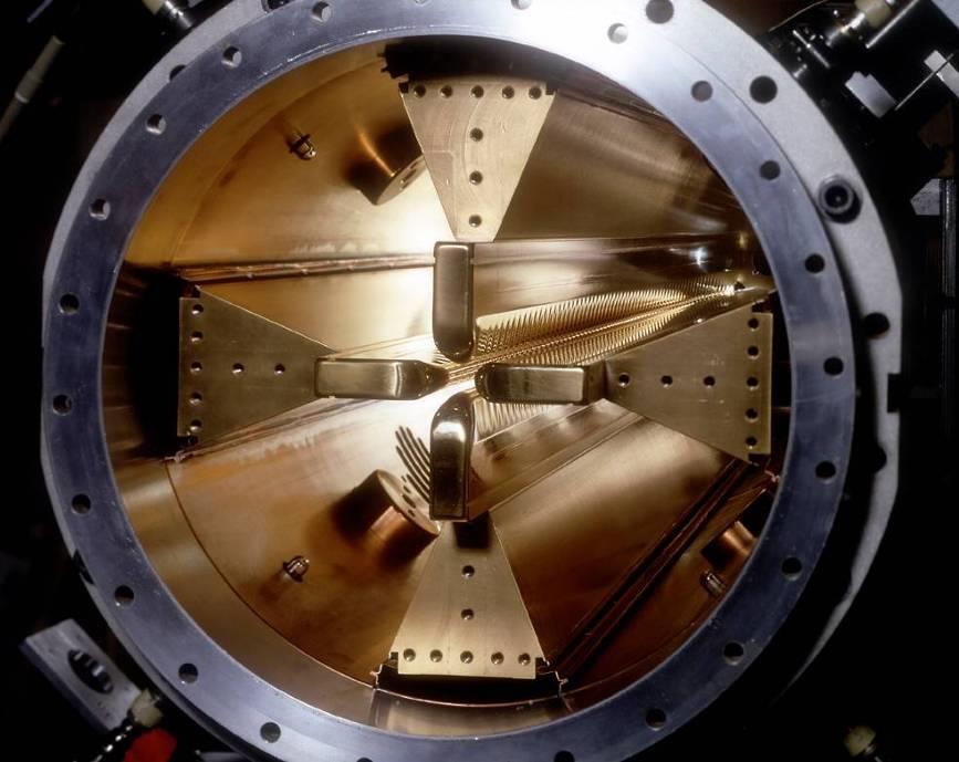 RFQ The Radio Frequency Quadrupole is a linear