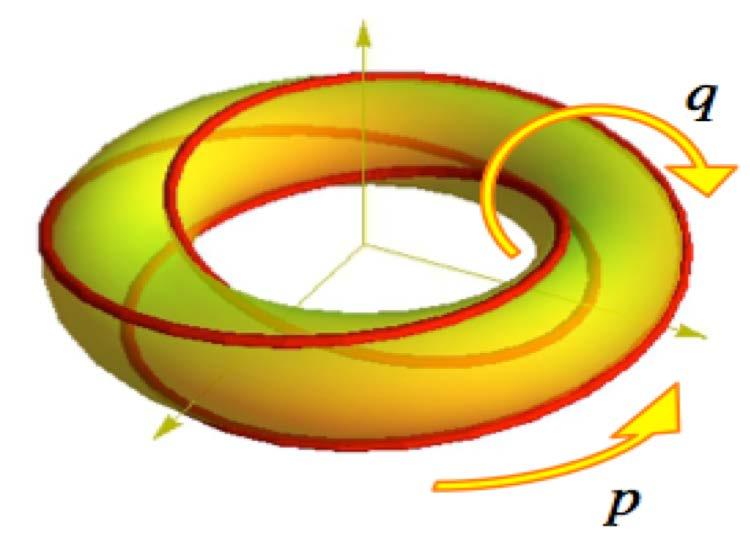 Steady solutions to LIA: torus knots and unknots Look for stationary solutions to LIA in the shape of torus knots and unknots: (Da Rios 1933) Theorem (Ricca 1993).