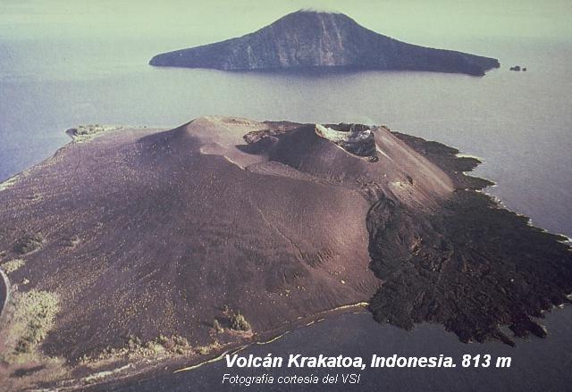 Krakatoain Indonesia in August of 1883.