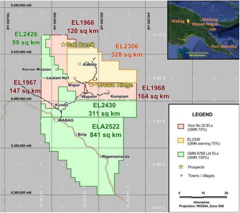 Mongae Creek Prospect EL2306 Reconnaissance exploration program of geological mapping, stream sediment and rock chip sampling in an area north of Alakula village discovered mineralised porphyry
