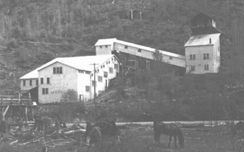 by drilling Yankee-Dundee Mine (SE British Columbia) Royalty Revenues Group Ten consolidated the historic Ymir Camp, once the