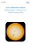 Sun s differential rotation. Student s Guide Advanced Level CESAR s Science Case