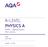 A-LEVEL PHYSICS A. PHA5C Applied Physics Mark scheme June Version: 1.0 Final