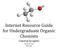 Internet Resource Guide for Undergraduate Organic Chemists