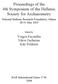 Proceedings of the 4th Symposium of the Hellenic Society for Archaeometry