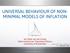 UNIVERSAL BEHAVIOUR OF NON- MINIMAL MODELS OF INFLATION