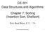 CE 221 Data Structures and Algorithms. Chapter 7: Sorting (Insertion Sort, Shellsort)
