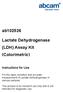 Lactate Dehydrogenase (LDH) Assay Kit (Colorimetric)