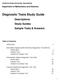 Diagnostic Tests Study Guide