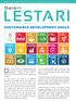 LESTARI. On 1st January 2016, the 17 Sustainable Development. Salam SUSTAINABLE DEVELOPMENT GOALS