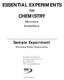 ESSENTIAL EXPERIMENTS CHEMISTRY