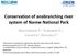 Conservation of anabranching river system of Narew National Park