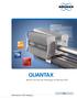 QUANTAX. Innovation with Integrity. EDS with Slim-line Technology for SEM and TEM EDS