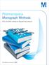 Pharmacopoeia Monograph Methods