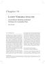 Chapter 19. Latent Variable Analysis. Growth Mixture Modeling and Related Techniques for Longitudinal Data. Bengt Muthén